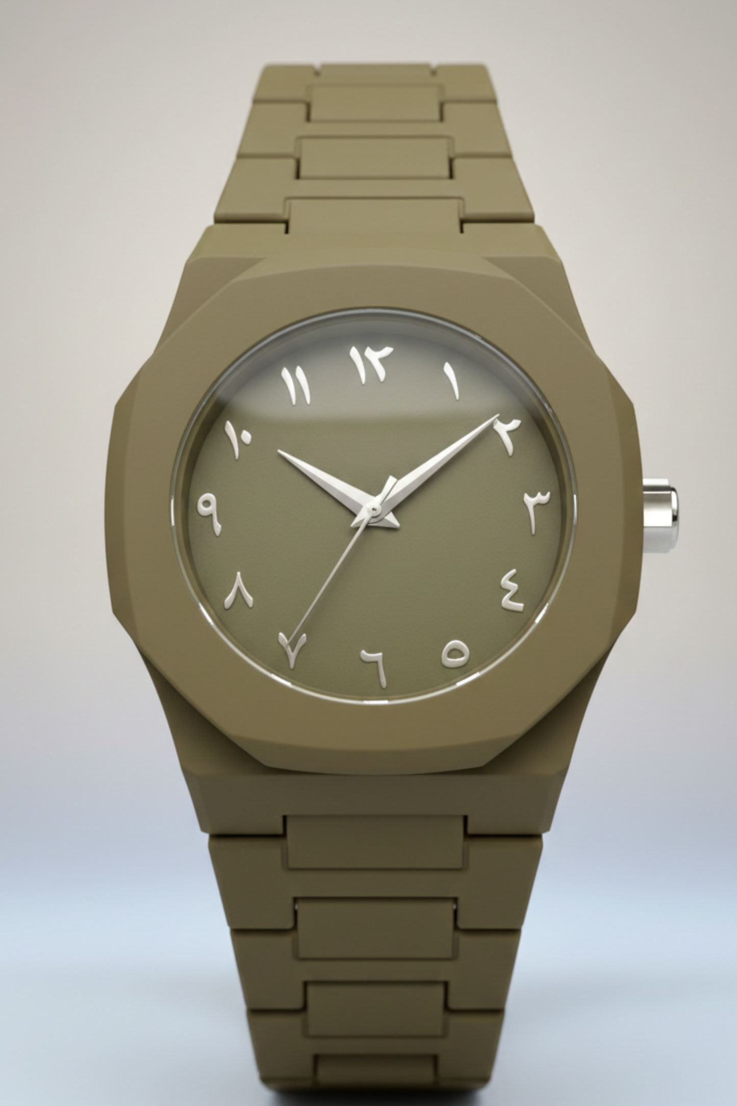 Stylish Arabic Aura Watch At Bro's Fashion -Royal Blue