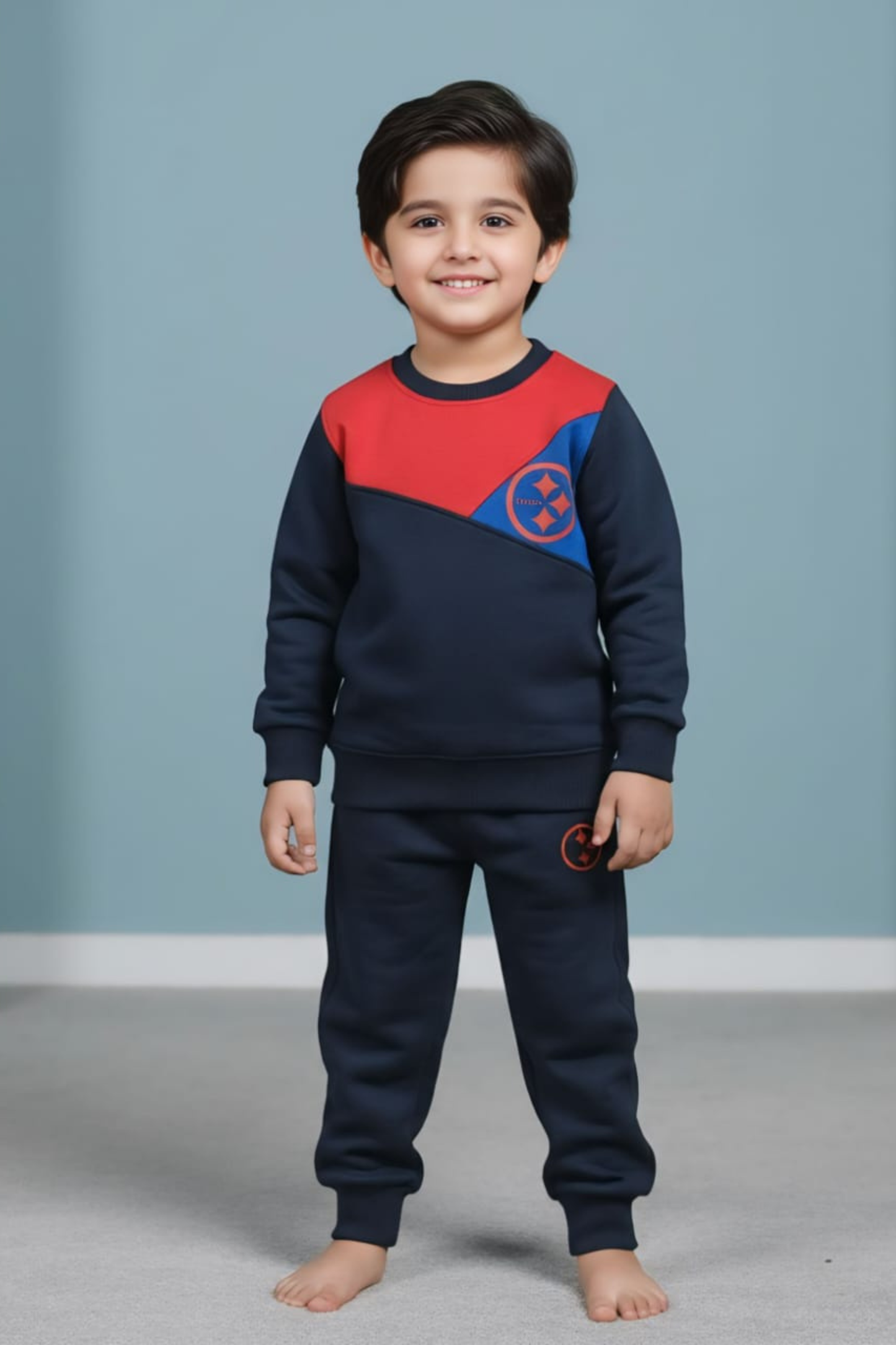 Luxury Kid's Winter Tracksuit - Adidas Style Regular price
