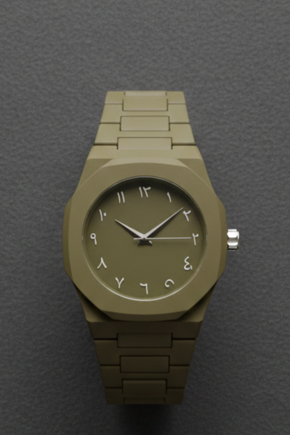 Stylish Arabic Aura Watch At Bro's Fashion -Royal Blue
