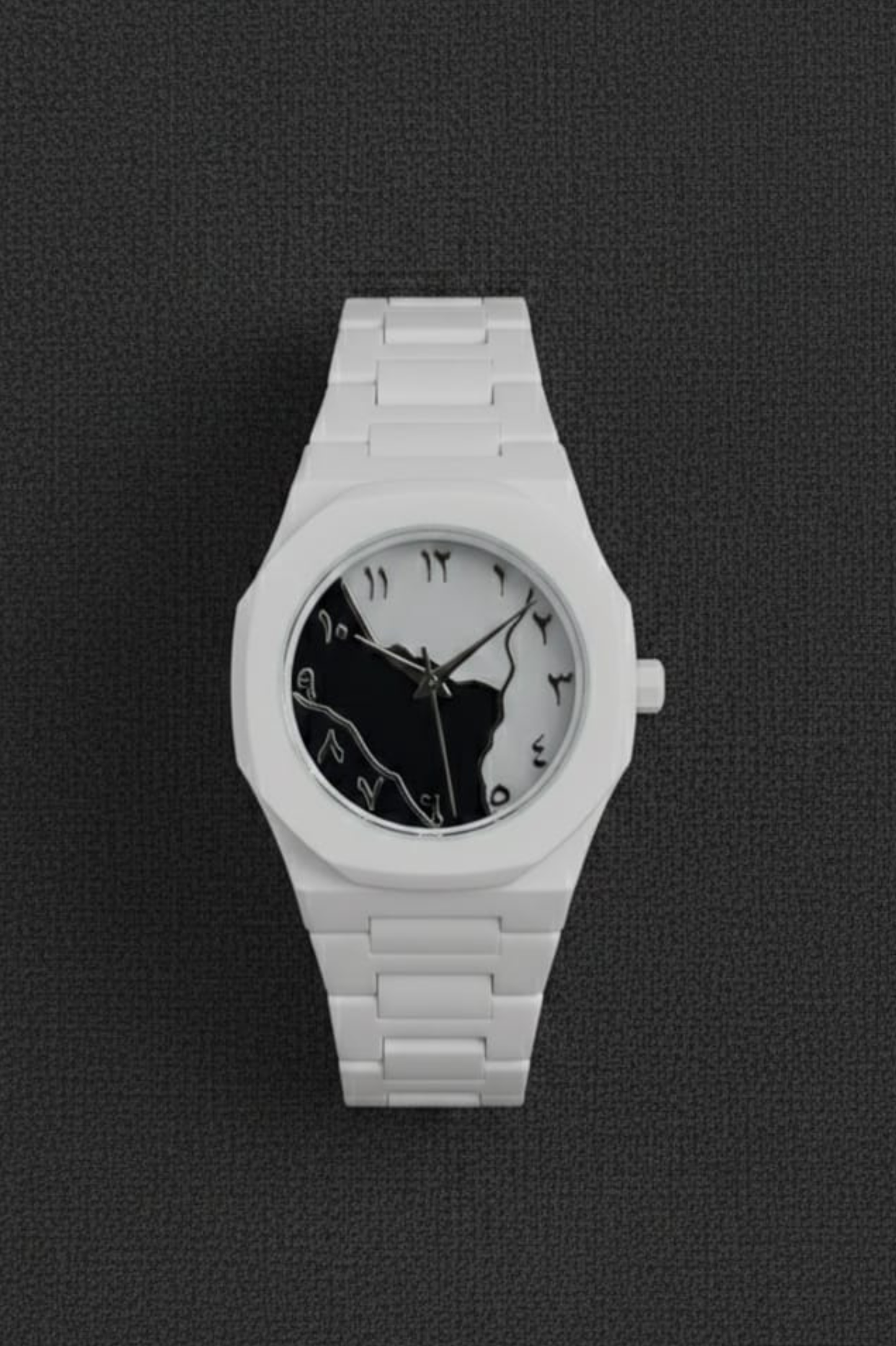 Stylish Arabic Aura Watch At Bro's Fashion - White