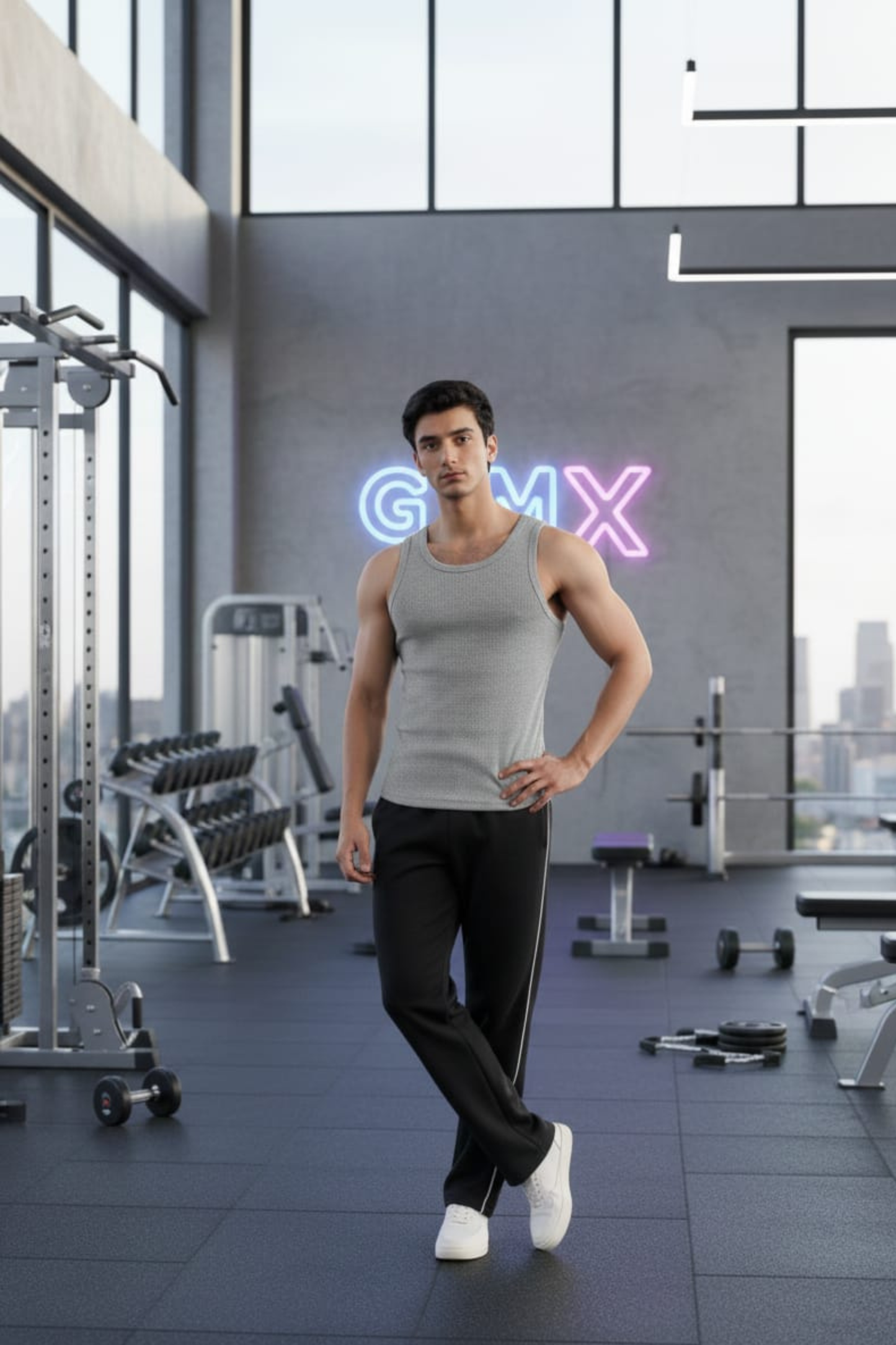 Men’s Tanks Top Pack of Three - Gray