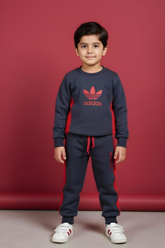 Luxury Kid's Winter Tracksuit - Adidas Style