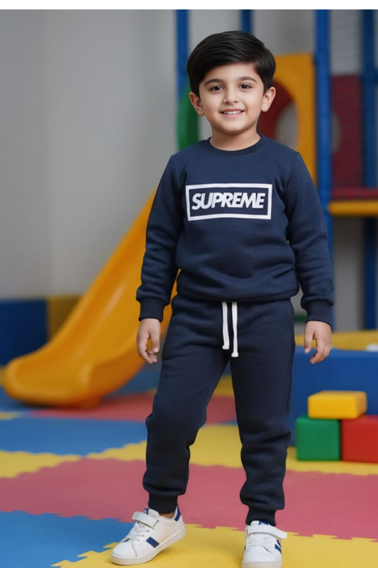 Luxury Kid's Winter Tracksuit - Adidas Style Regular price