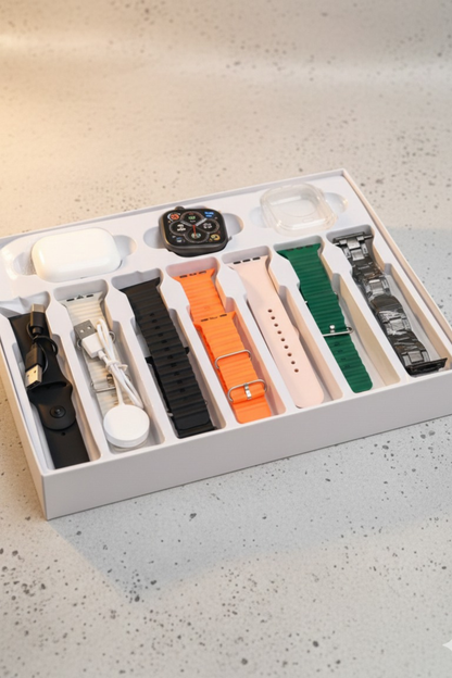Smart Watch TLTM-M7000 Ultra 2 in 1 with Earbuds Free