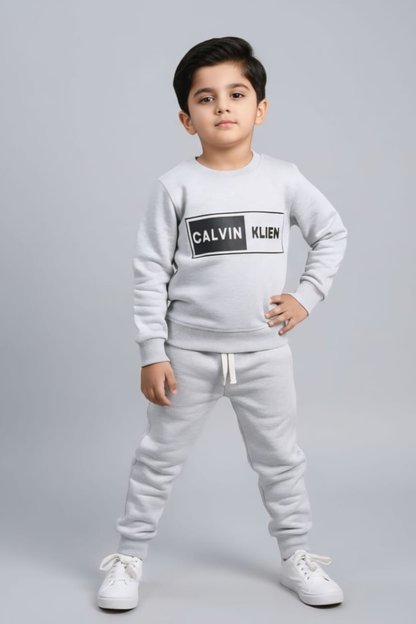 Luxury Kid's Winter Tracksuit - Adidas Style
