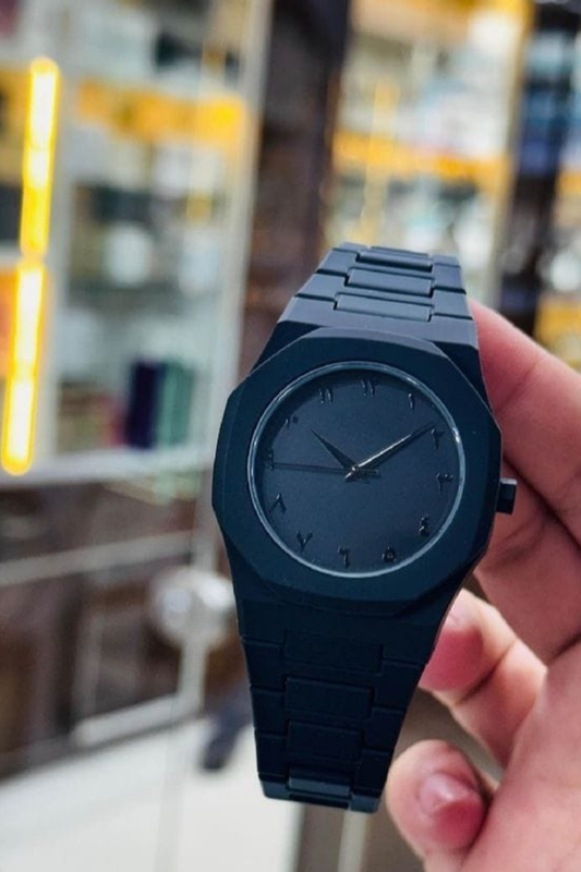 Stylish Arabic Aura Watch At Bro's Fashion -Royal Blue