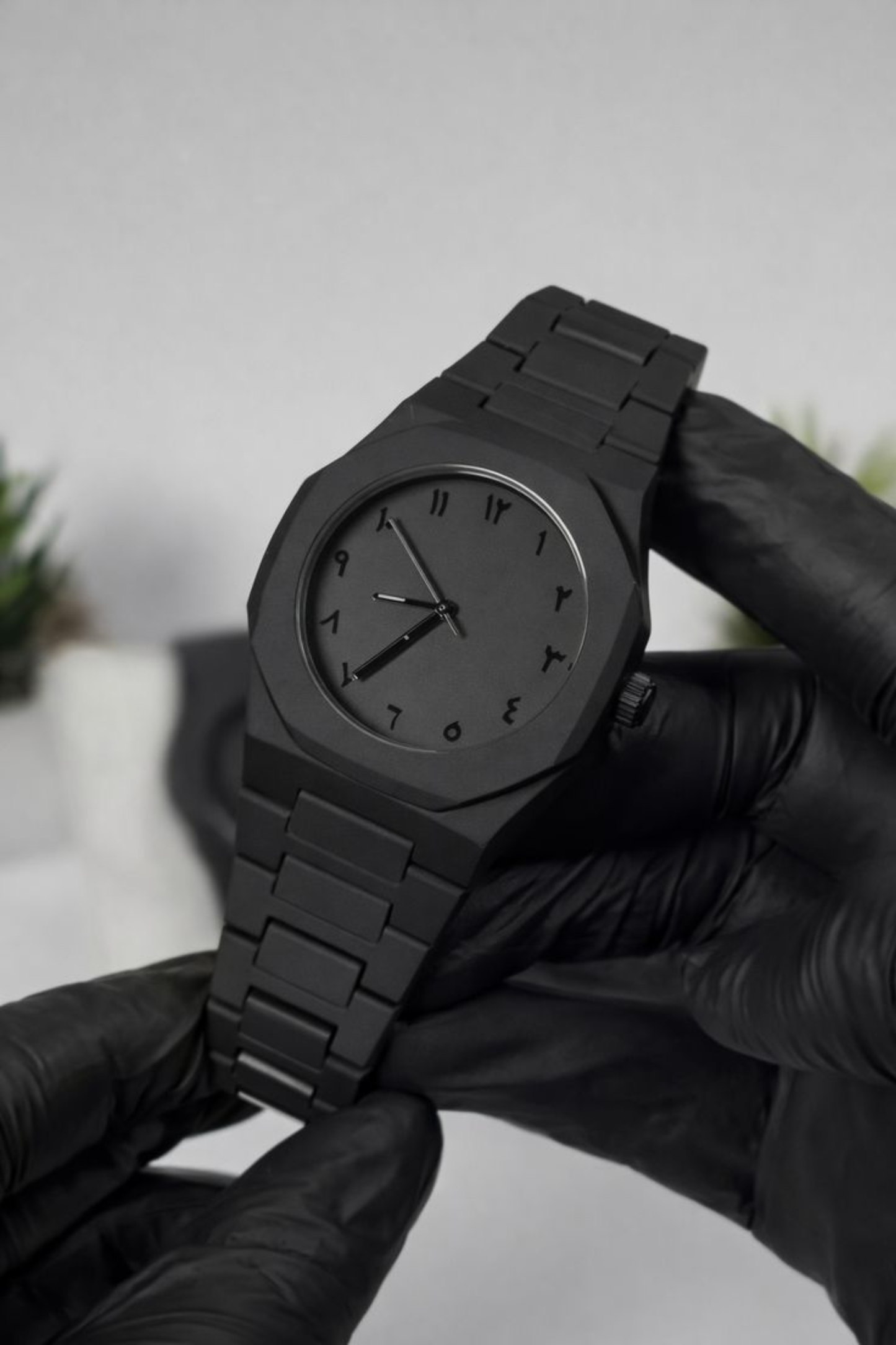 Stylish Arabic Aura Watch At Bro's Fashion - Black