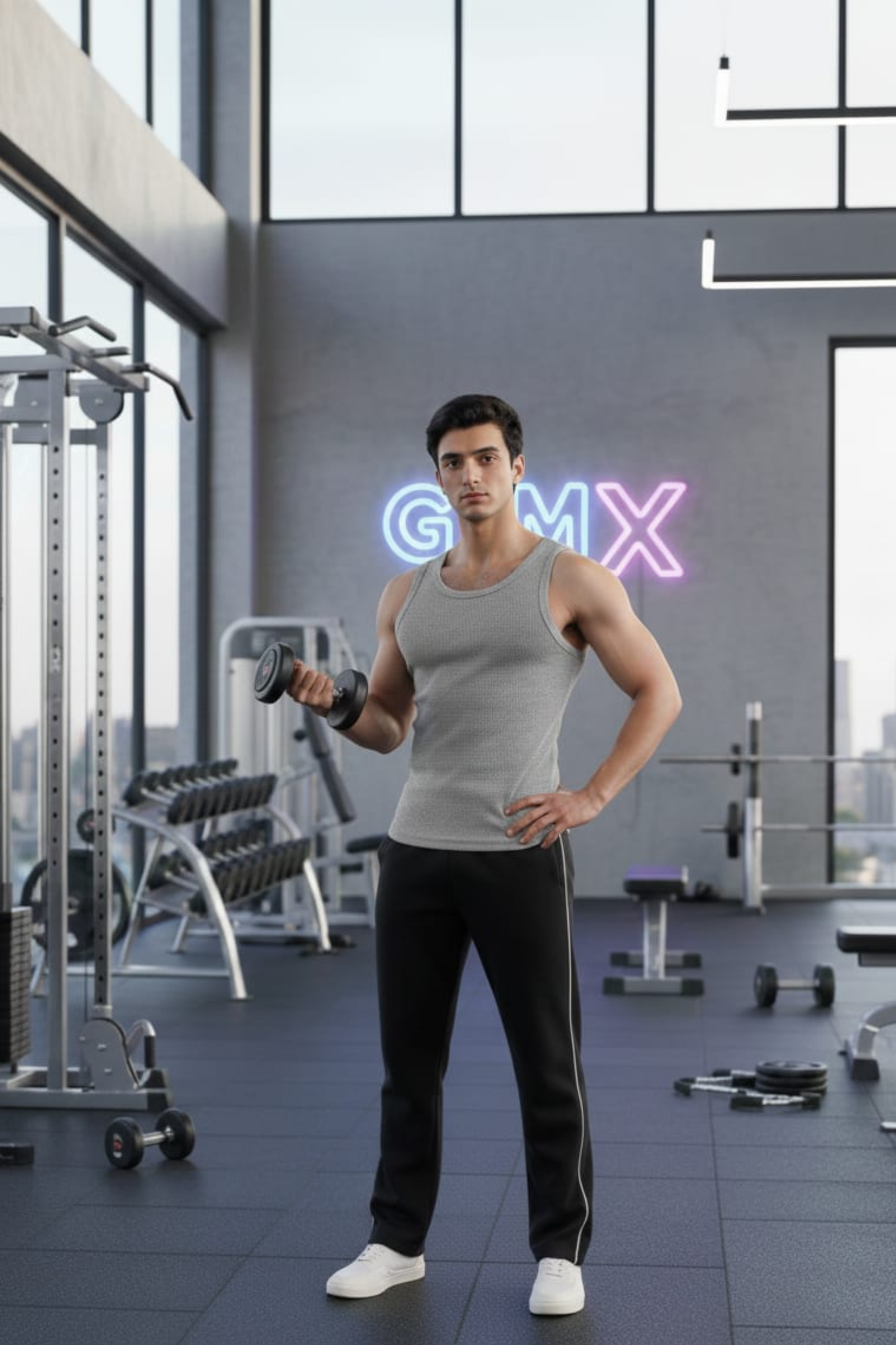 Men’s Tanks Top Pack of Three - Gray