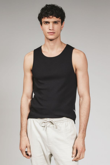 Men's Tank Top Pack of Three - Black