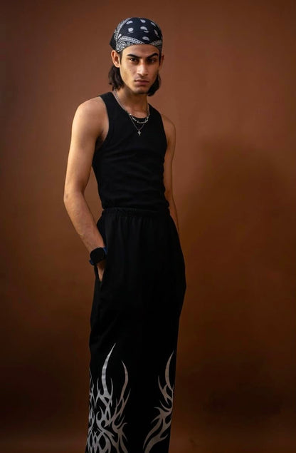 Ribbed Men's Tank Top - Single Piece