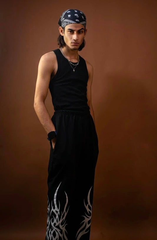 Ribbed Men's Tank Top - Single Piece